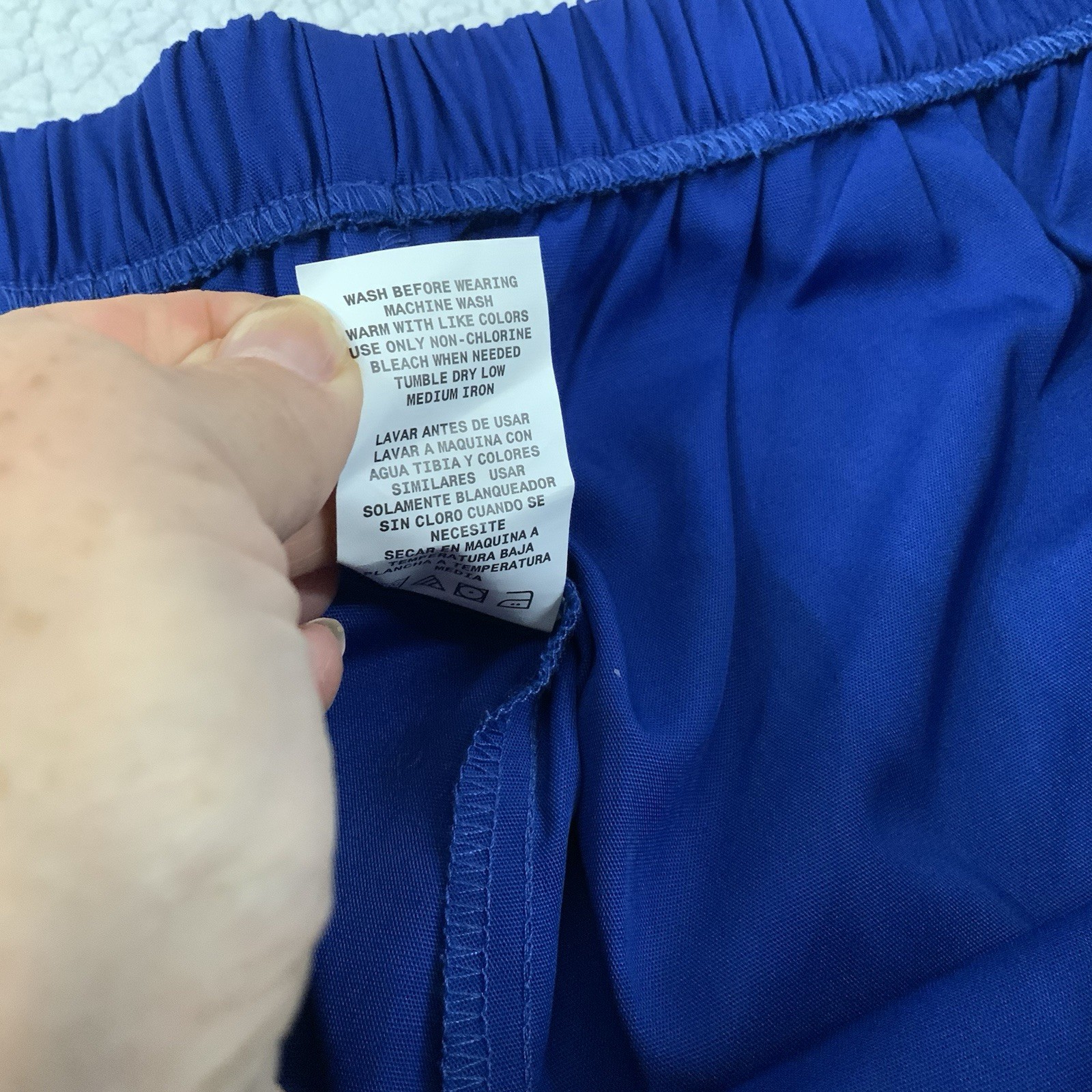 Cherokee Workwear Scrubs Women’s Cargo Pants Size XL Tall 4101 Royal Blue New