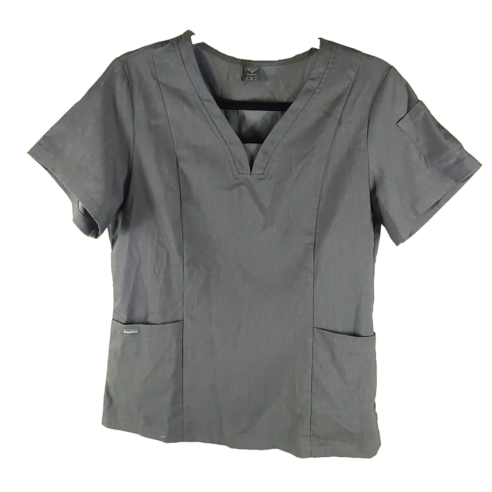 Niaahinn Women’s Scrub Top Soft Gray Size Small Medical