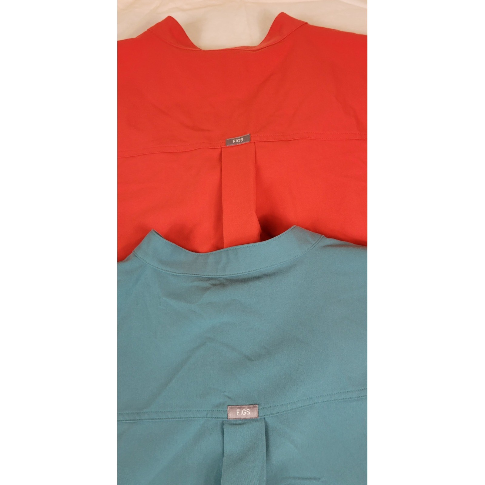 Figs Technical Collection Scrub Tops 4XL Lot Dark Peach Teal Sleeveless Rafaela