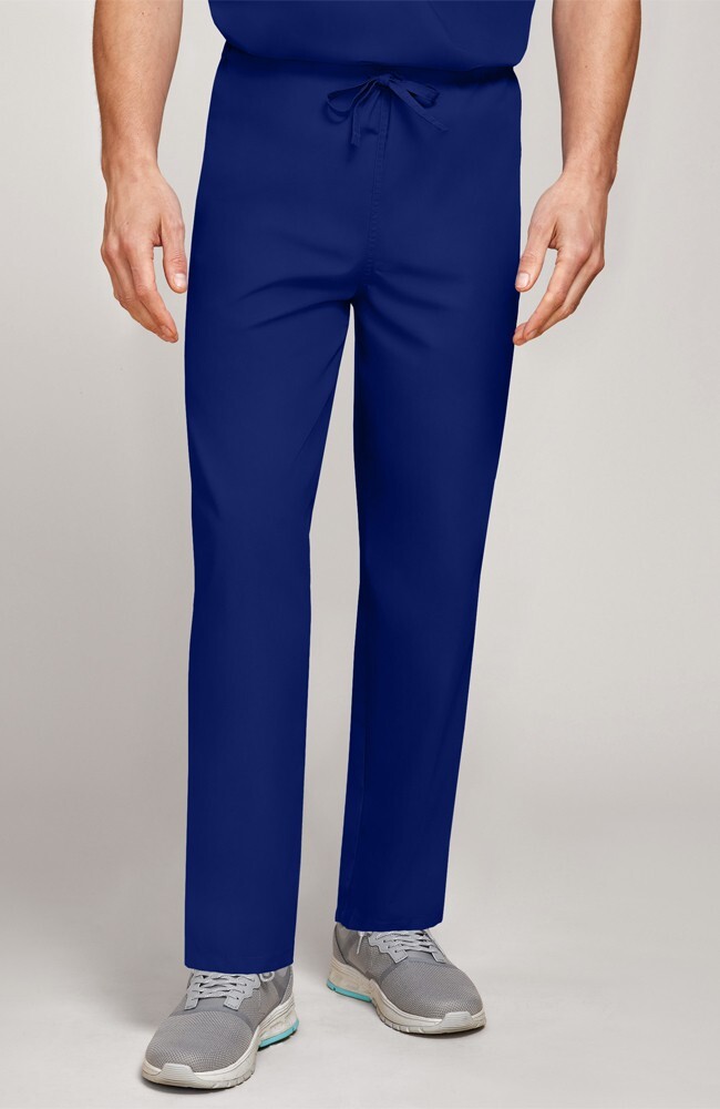 Basics by AllHeart Basics Unisex Scrub Pants MDT ROYAL BLUE
