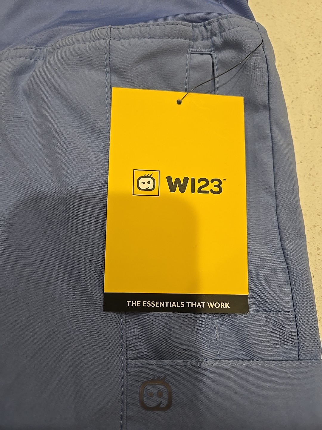 Wonder Wink W123 Ladies Scrub Pant #5555 Multiple Sizes Ceil Blue