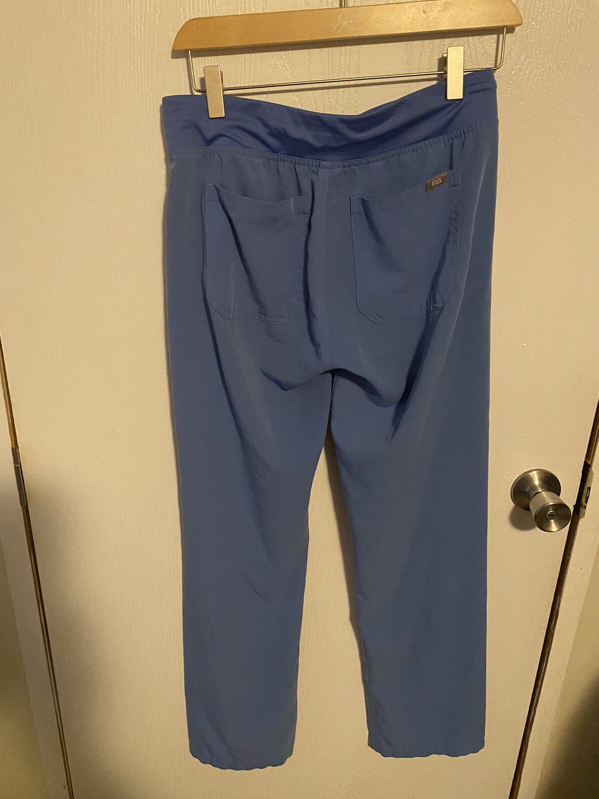 Figs Scrub Pants Blue Womens XS L63