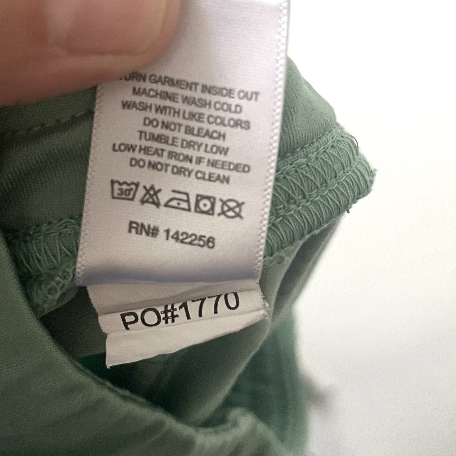 Figs Women’s XS/P Green Technical Collection Scrubs Pants Orange Stretch Nurse