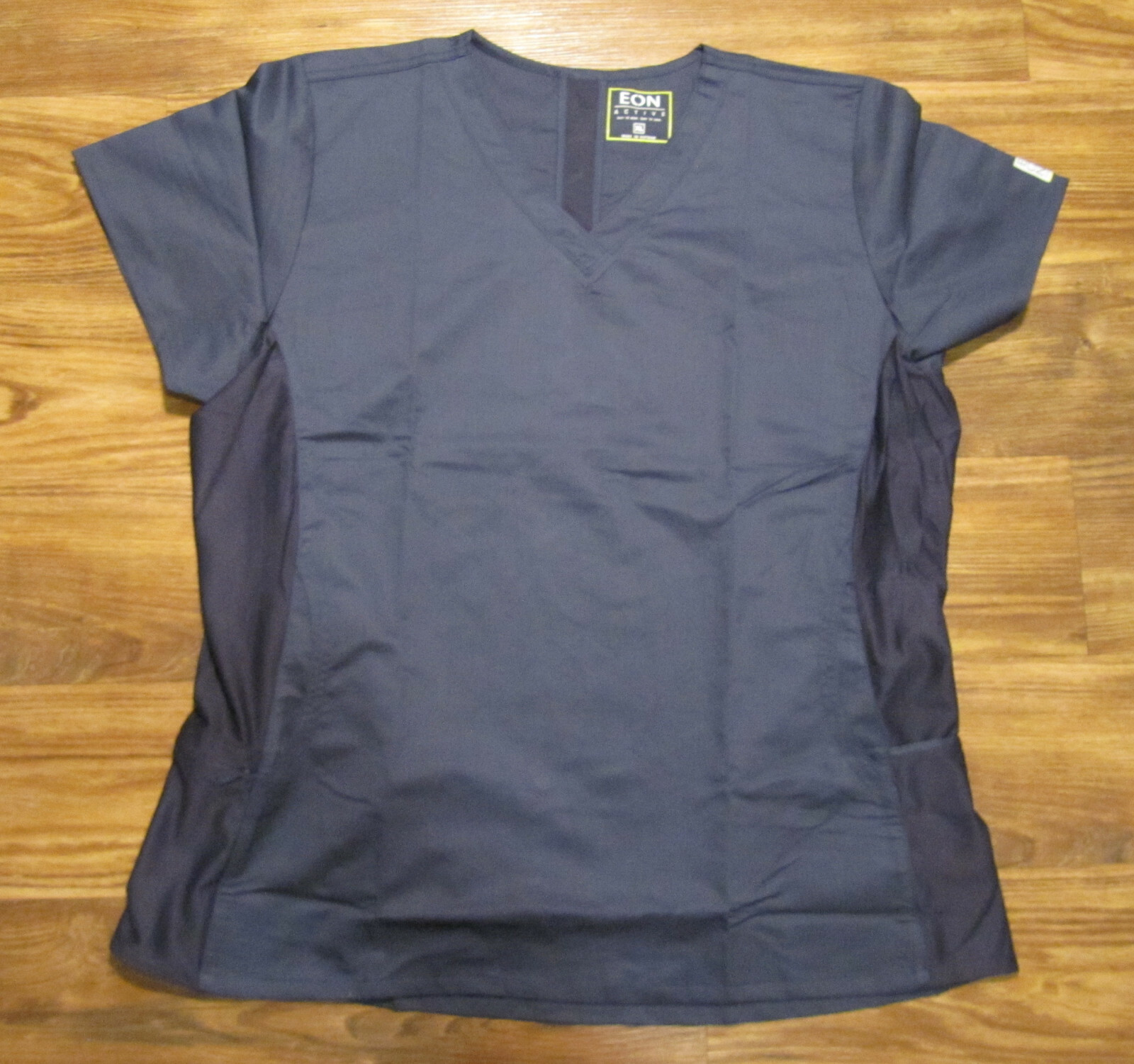 Maevn Active EON Womens Pullover Scrub Top, CoolMax, Blue, UPF 40+, Size XL, New