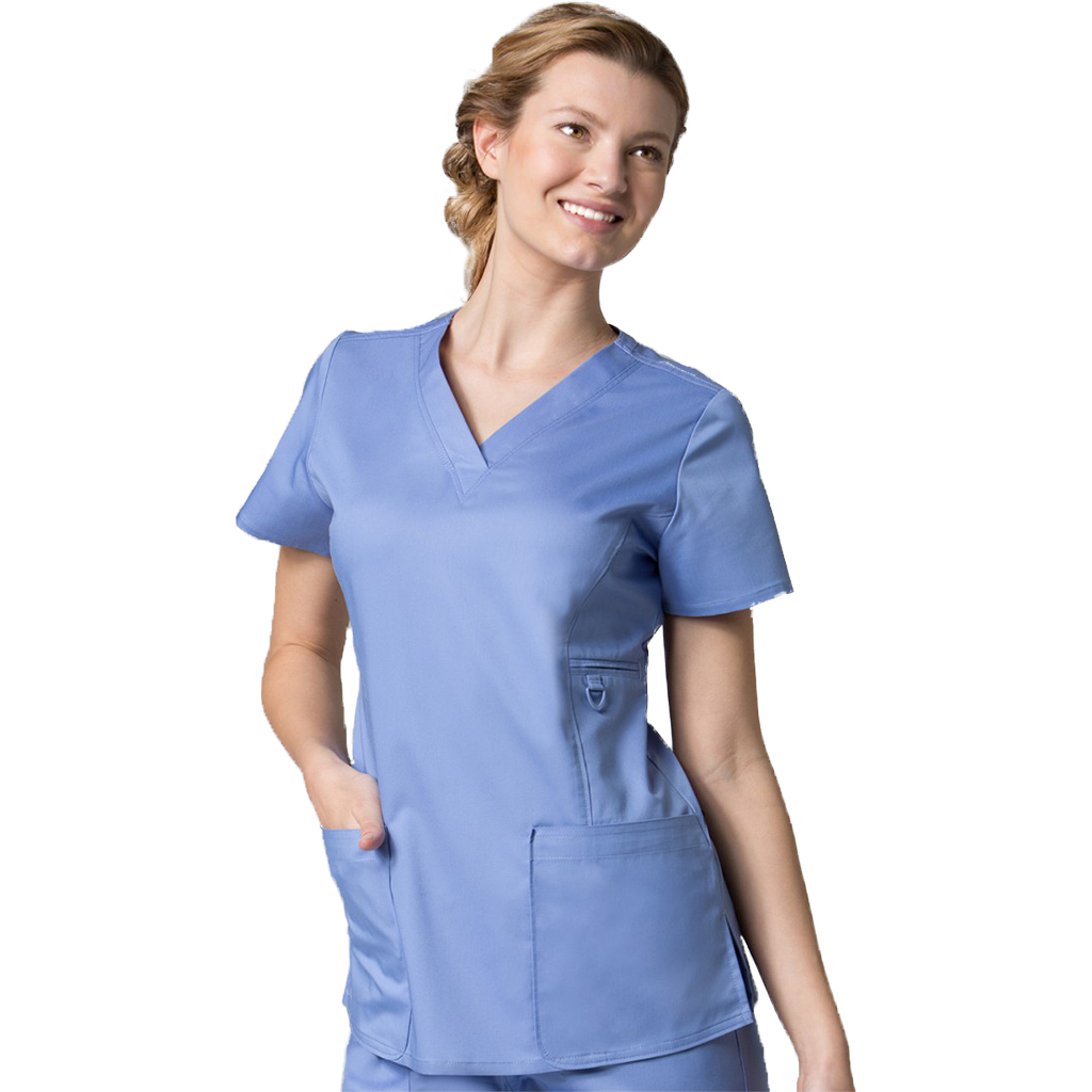 Maevn Eon Active V-Neck Pocket Top Style 1708 Sizes XS – 3XL