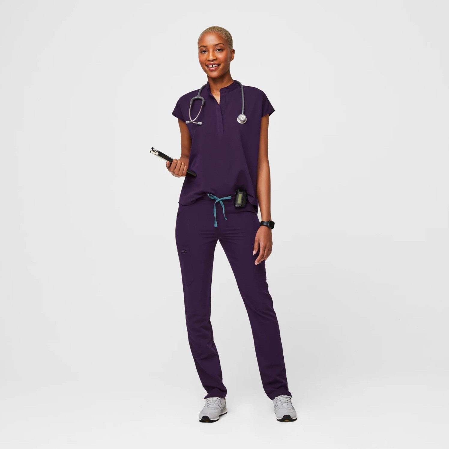 FIGS PURPLE JAM RAFAELA + UMAN JOGGER SET!