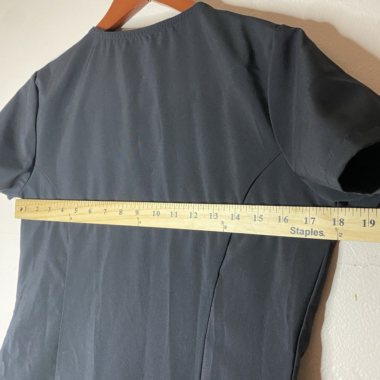Dickies Scrubs Womens Size XS Top Only Medical Dental Vet Nurse Pockets -C67