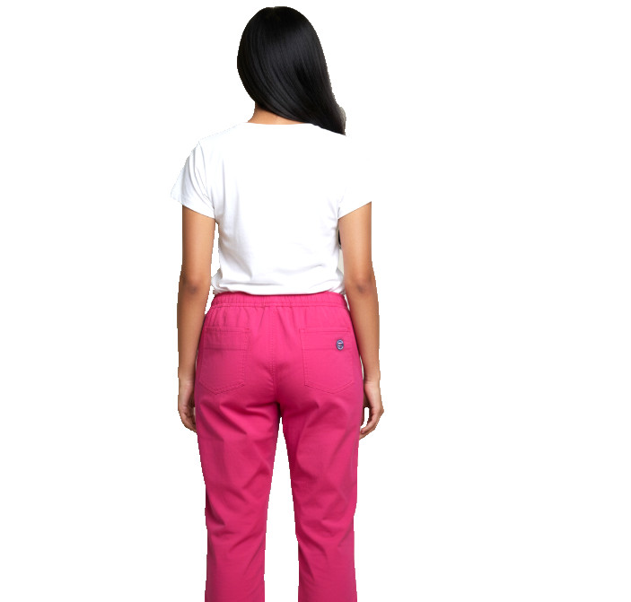 KOI Scrub Pants Women’s 3X Azalea Pink 721R NWT Straight Leg Medical Uniform