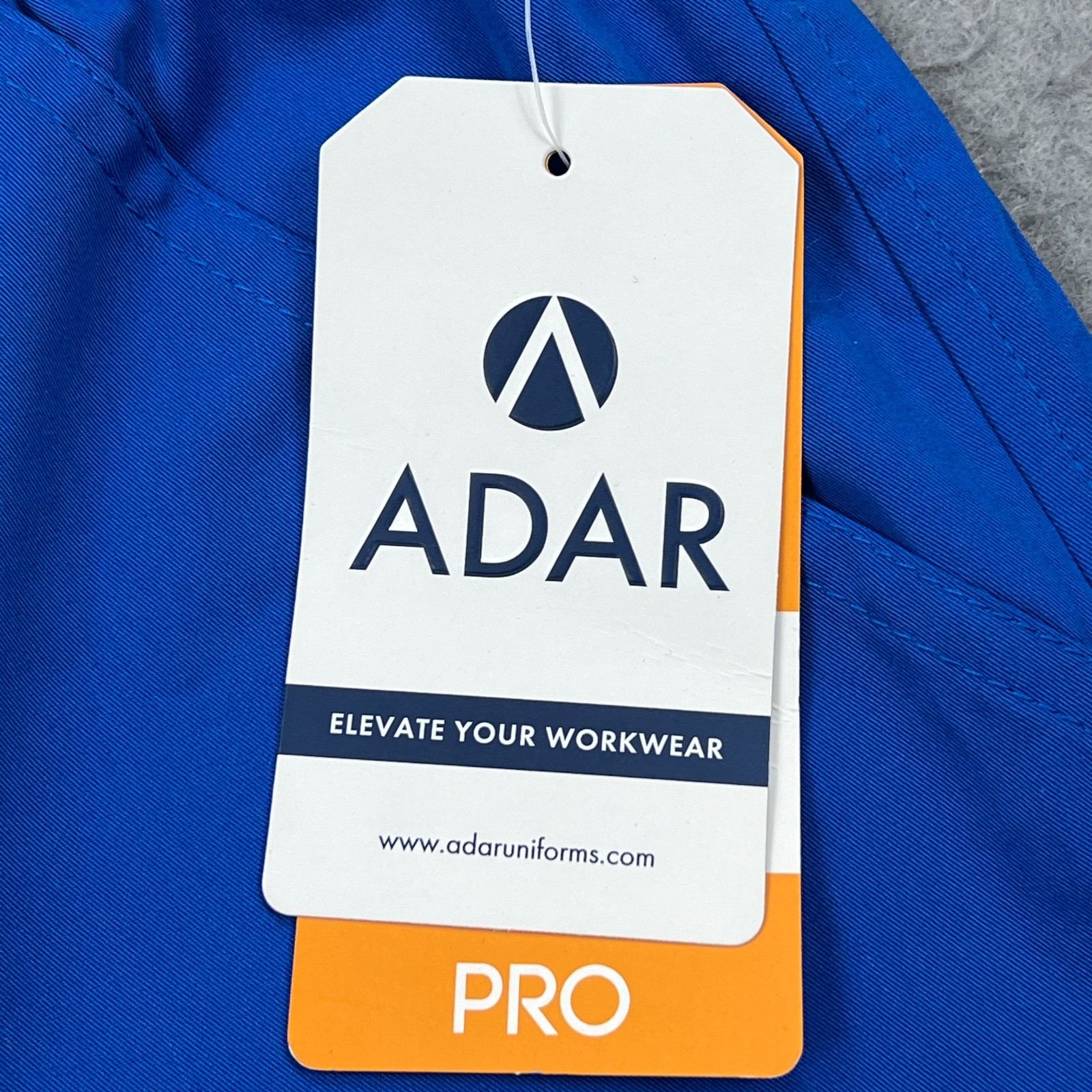 Adar Pro Scrub Pants Womens Small Royal Blue Tailored Fit Medical Uniform Jogger