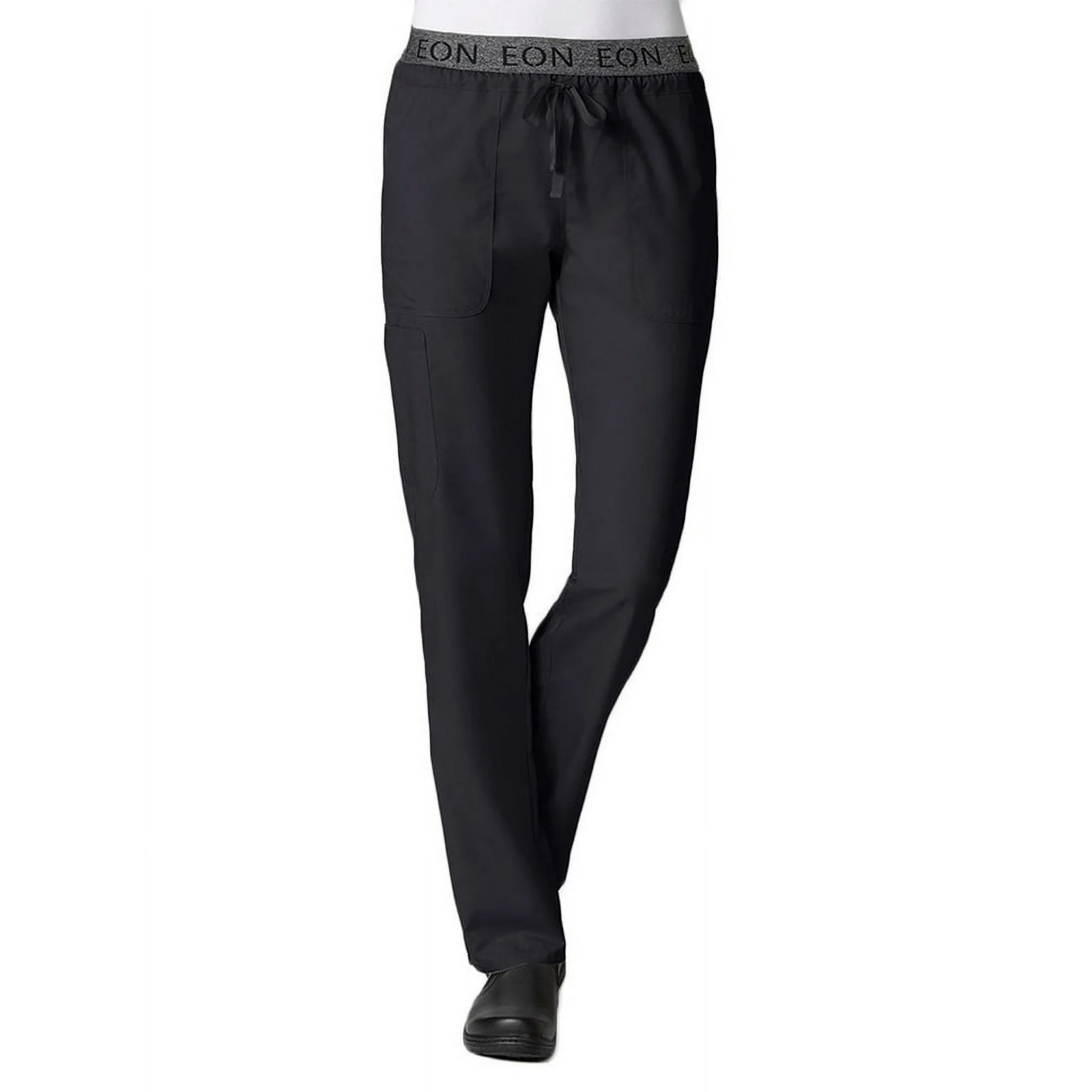 Maevn Women’s 7348 EON Waistband Cargo Scrub Pant, NWT, Black, Large