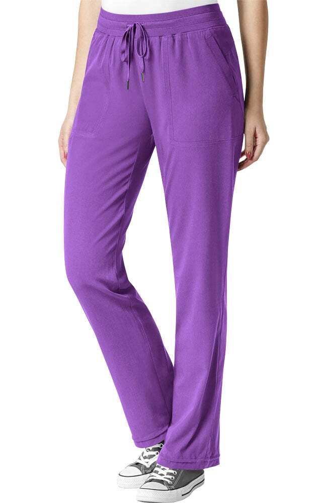 WonderWink Aero Scrub Pants #5129 – Purple – Modern Fit