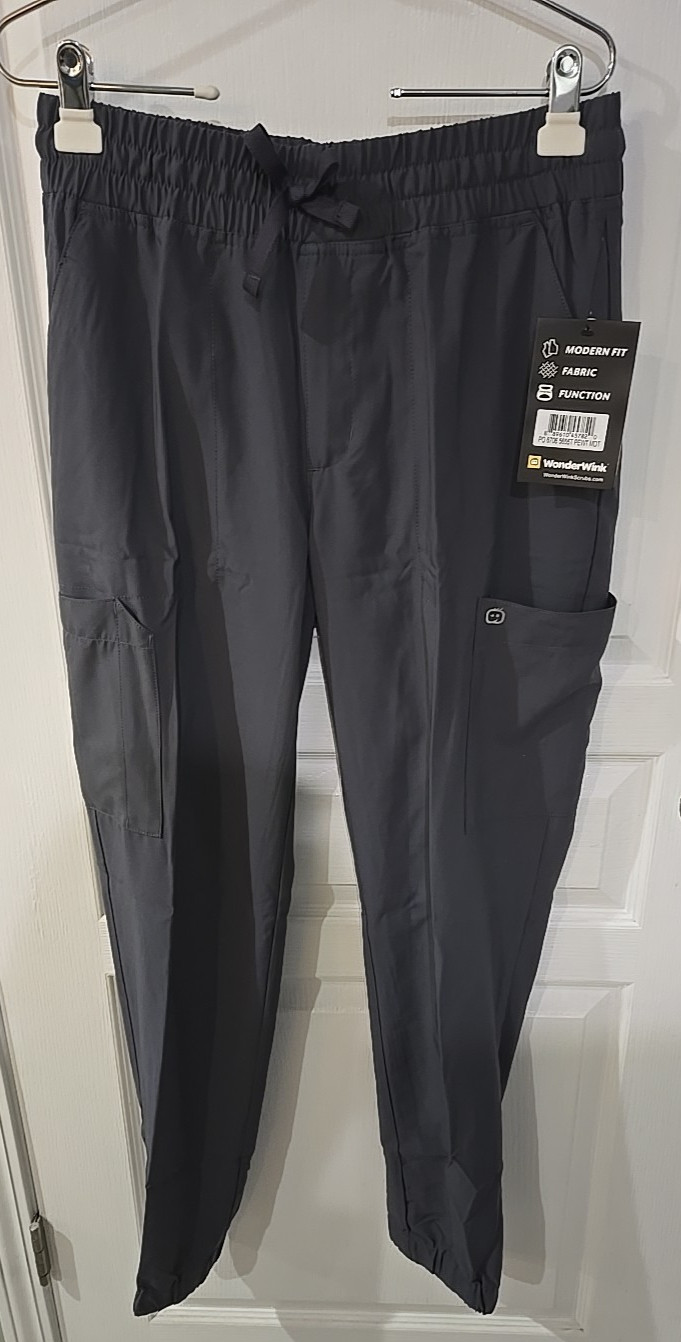 Wonder Wink W123 Men’s Scrub Pant #5655T Multiple Sizes (modern fit) Pewter