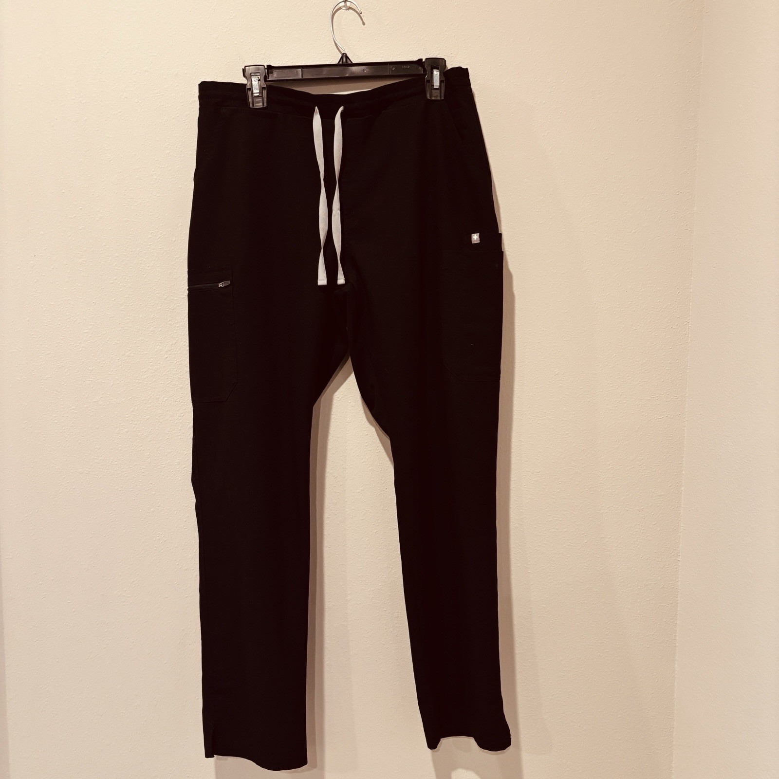 FIGS Technical Collection Black Scrub Pants Large Comfy Medical Modern Quality