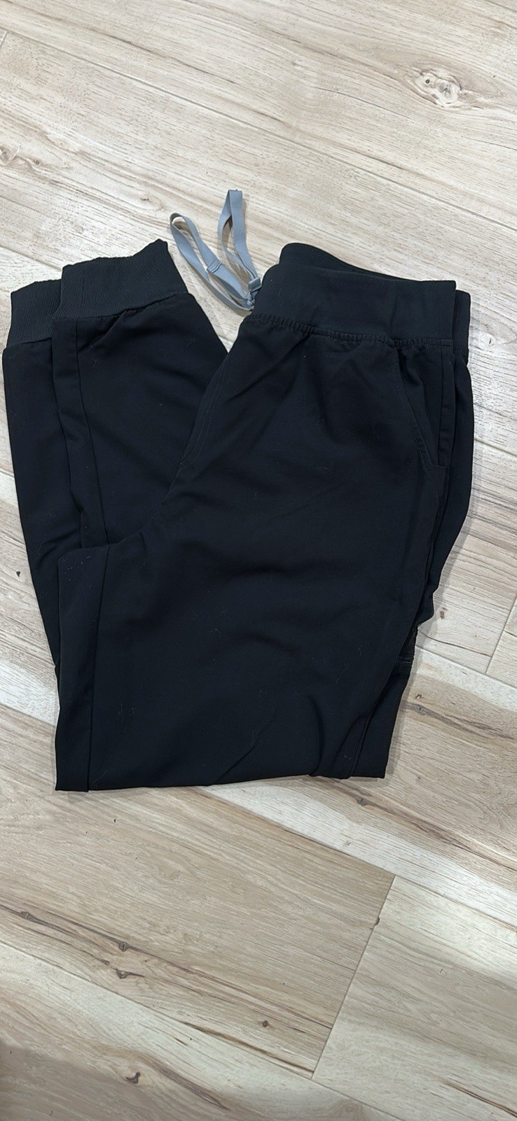 FIGS Zamora High-Rise Jogger Scrub Pant-Black XLT Pre-Owned