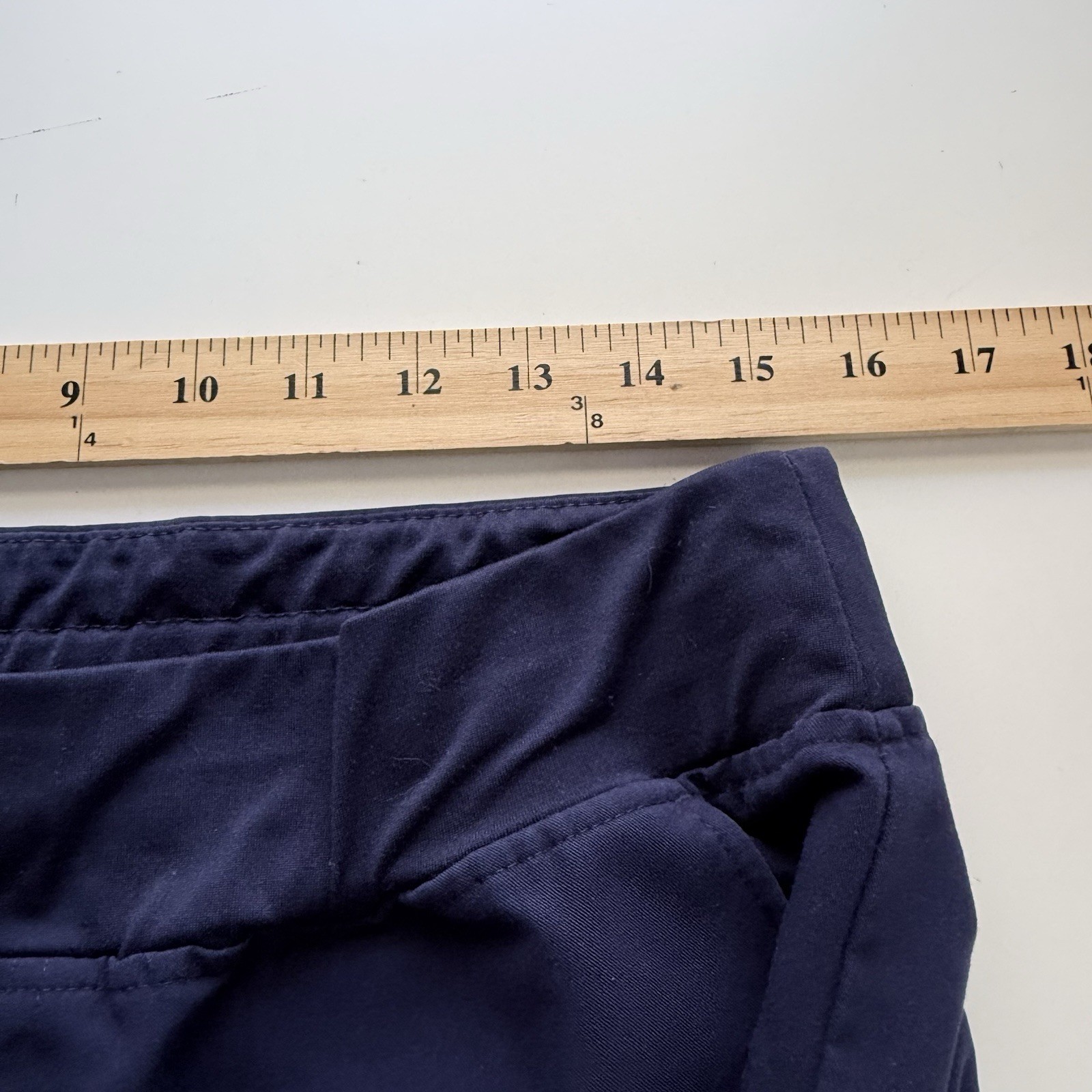 FIGS Scrub Pants XL/P Petite Navy Blue Zamora Jogger Ankle Drawstring Pockets