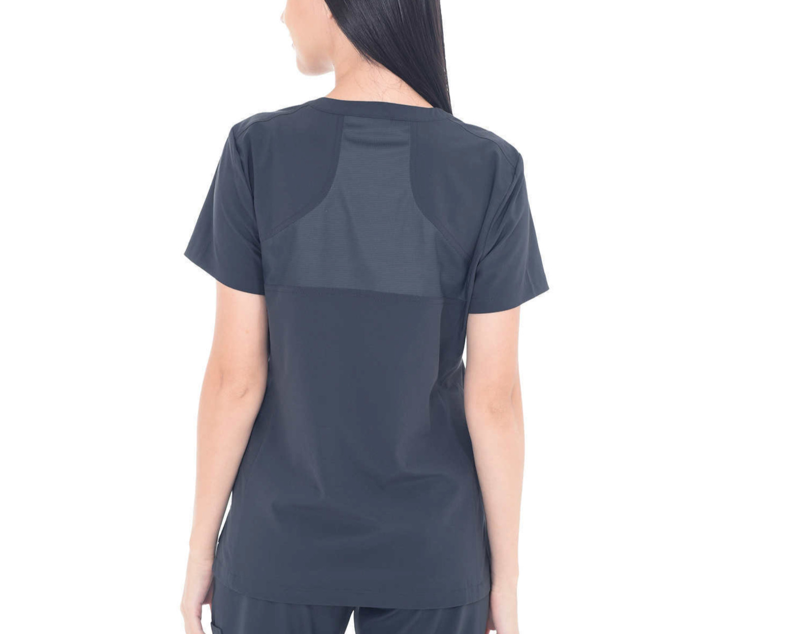 Women’s BT Supply Co V Neck Scrub Top 2 pack Gray Large C2