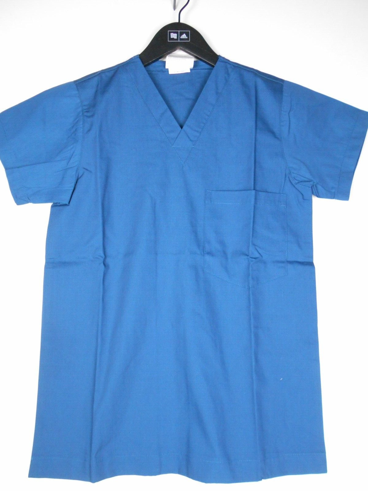 Allheart Scrub Basics Scrub Top Shirt Size 5XL CARRIBEAN BLUE