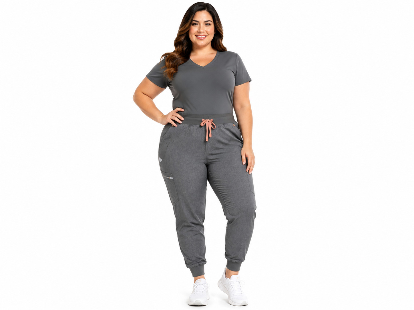 FIGS women’s Heather Denim Zamora Jogger Scrub PPANTS ONLY 3XL