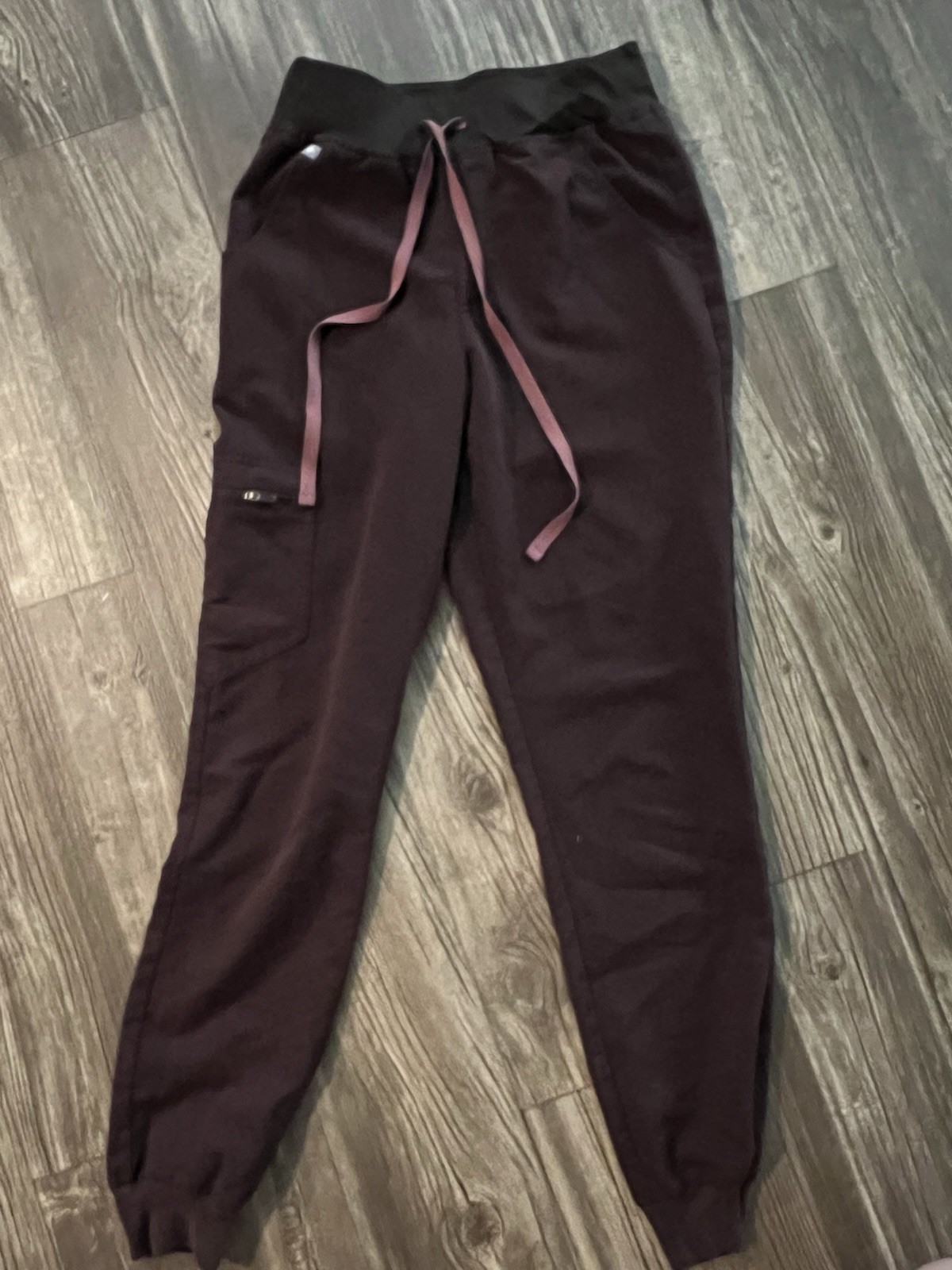 ESPRESSO Figs Jogger Scrubs Size Women XS With Dark Waistband