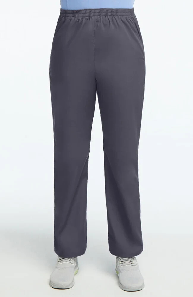 AllHeart Basics Elastic Waist Scrub Pant 5XL PEWTER