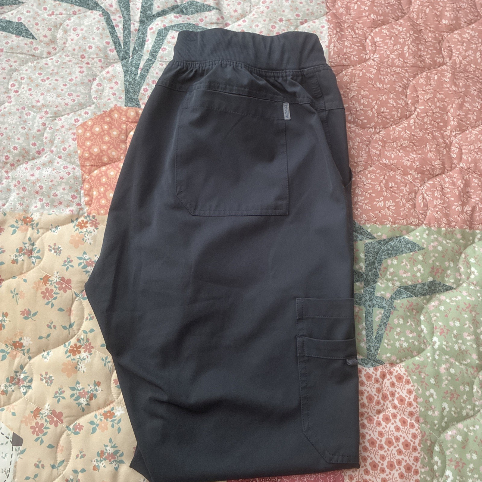 Ava Therese by Zavate Apparel Gray Jogger Scrub Pants L
