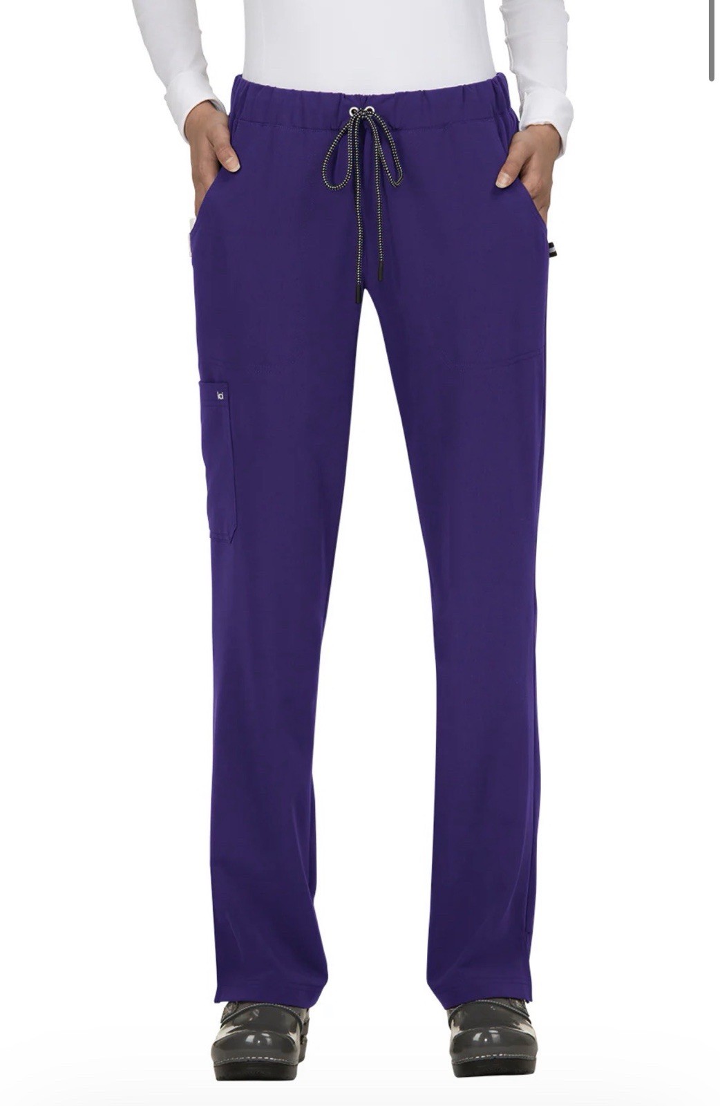 Koi Next Gen Regular Women’s Grape Purple Scrub Pants – Large.