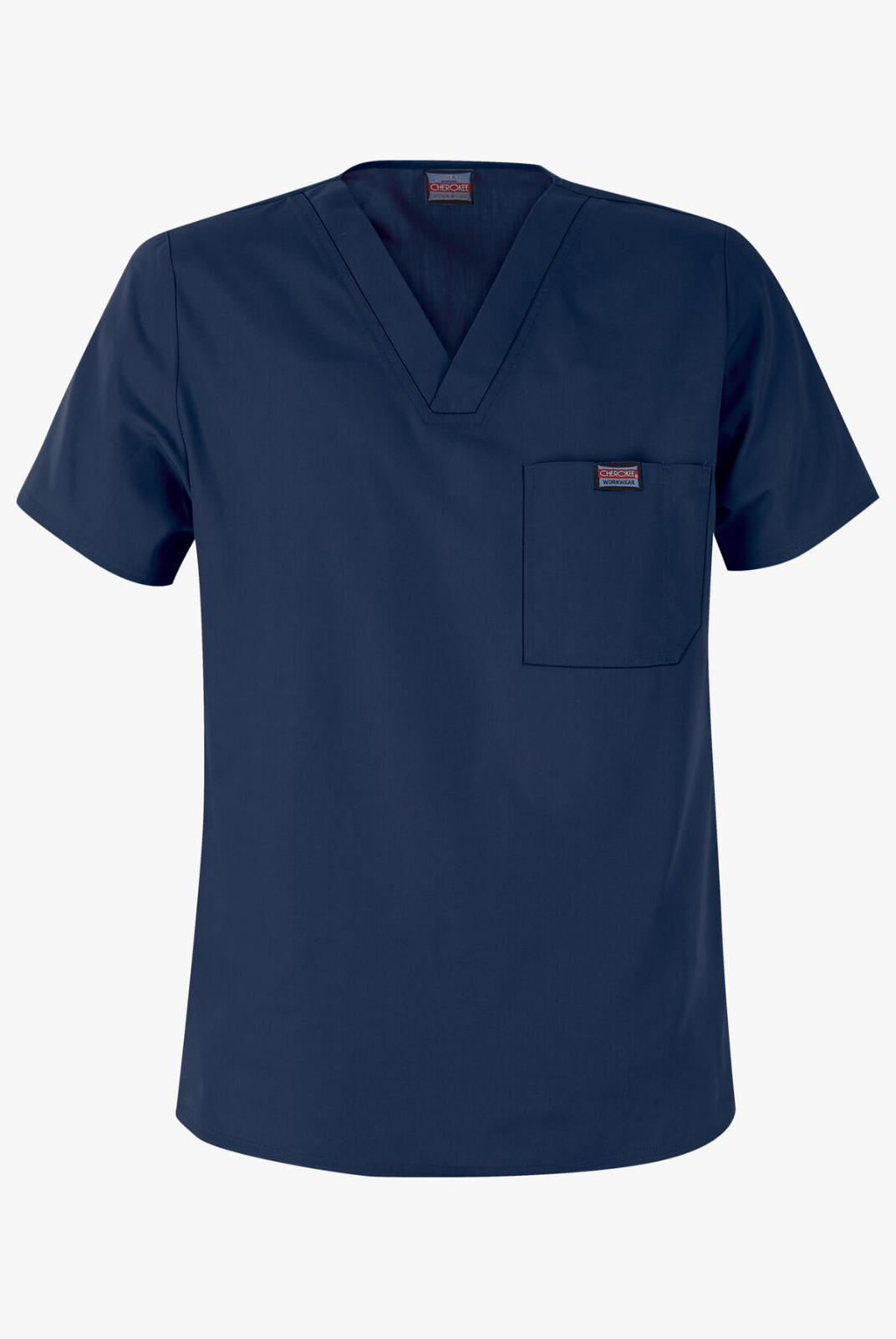 NWT CHEROKEE SCRUB TOPS – MANY STYLES & SIZES, NAVY