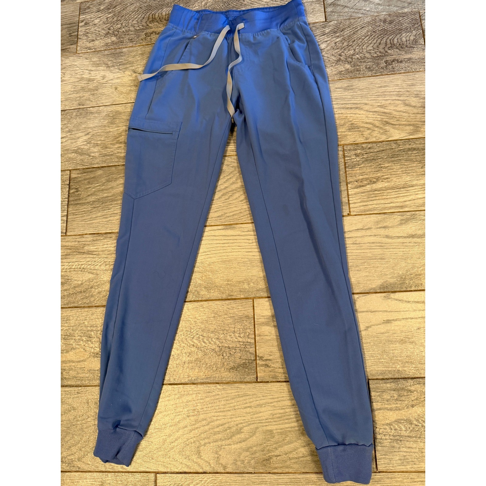 FIGS Scrub Jogger Pants Bottoms XXS Tall W18SW2005T Zamora 1337 Blue Womens 2XS