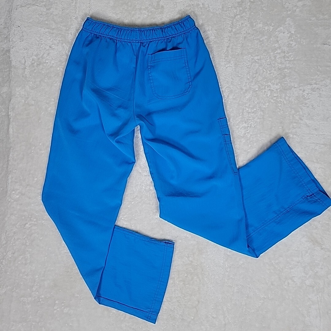 WonderWink Scrubs S Woman’s Bright Blue Pants Many Pockets