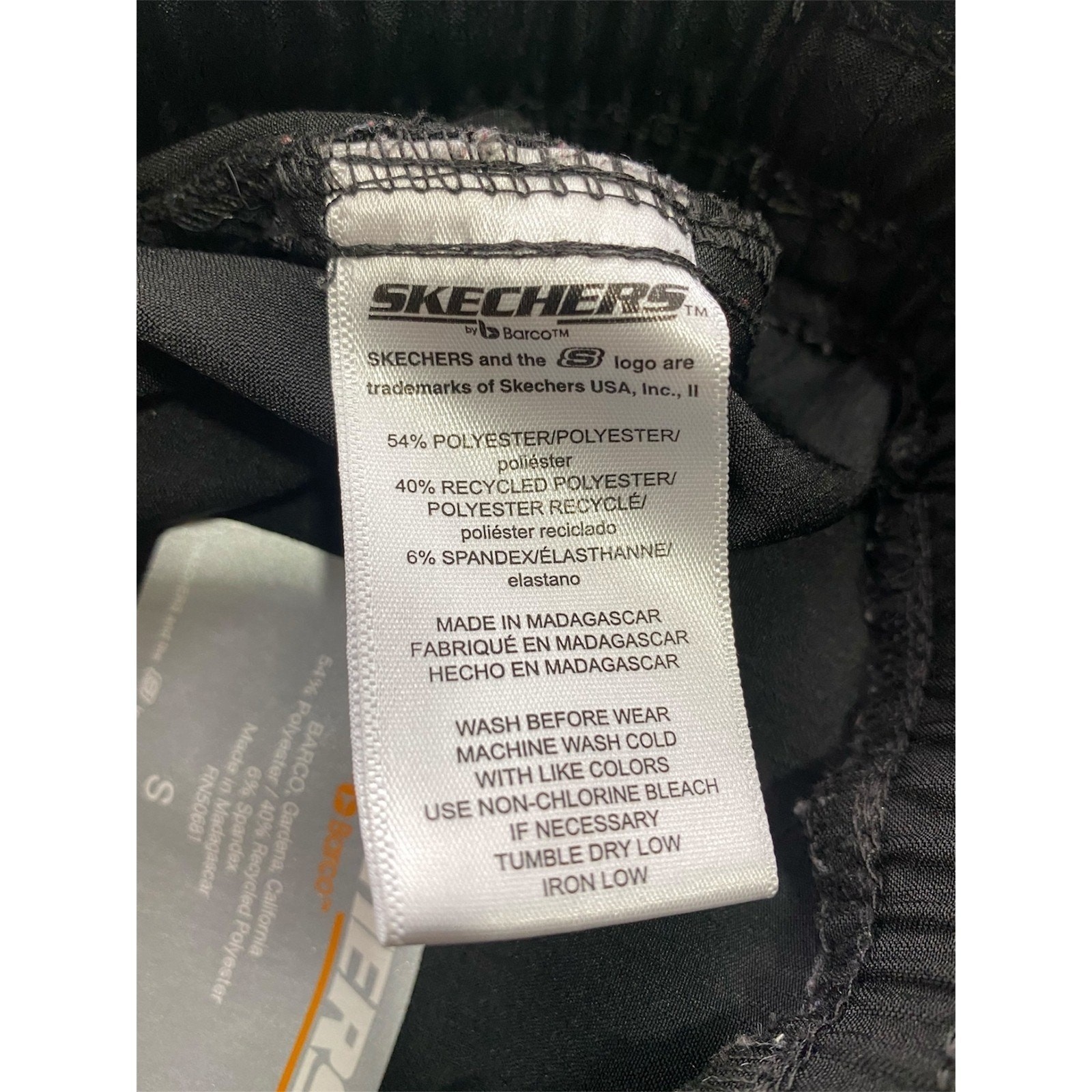 Skechers By Barco Black Scrub Pants Joggers Cargo Women’s Small