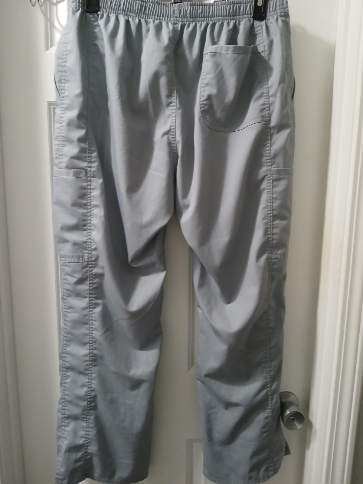 Cherokee Workwear Revolution Gray Solid Scrub Set XL Polyester Woven WW620