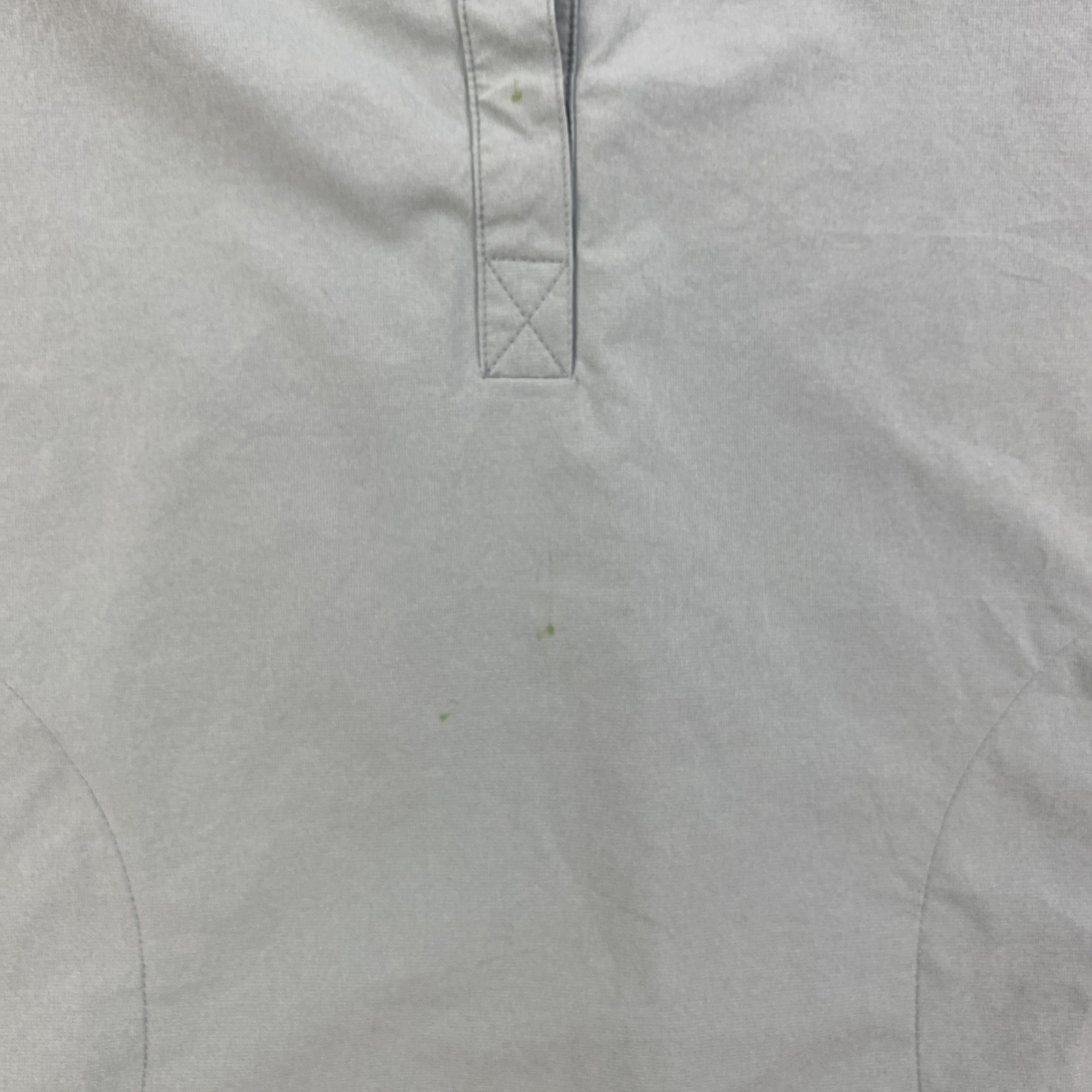 Figs Shirt Mens XL Green Scrubs Nurse Vest Sleeveless Technical Collection Flaws