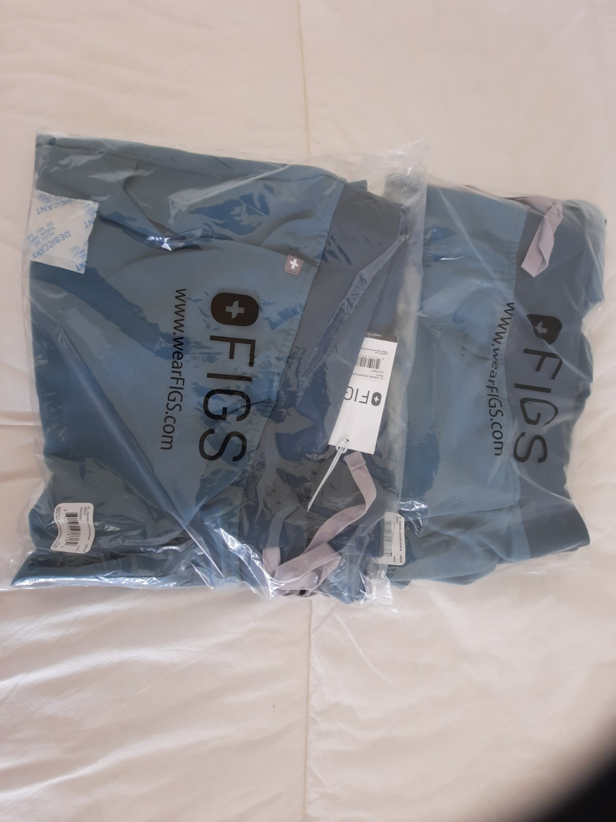 FIGS women’s Zamora Jogger Scrub PANTS Teal Color 4XLP LOT OF 5