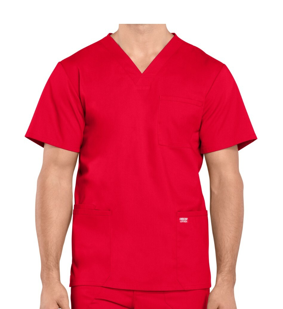Cherokee Workwear Professionals Men’s V-Neck Scrub Top – WW695