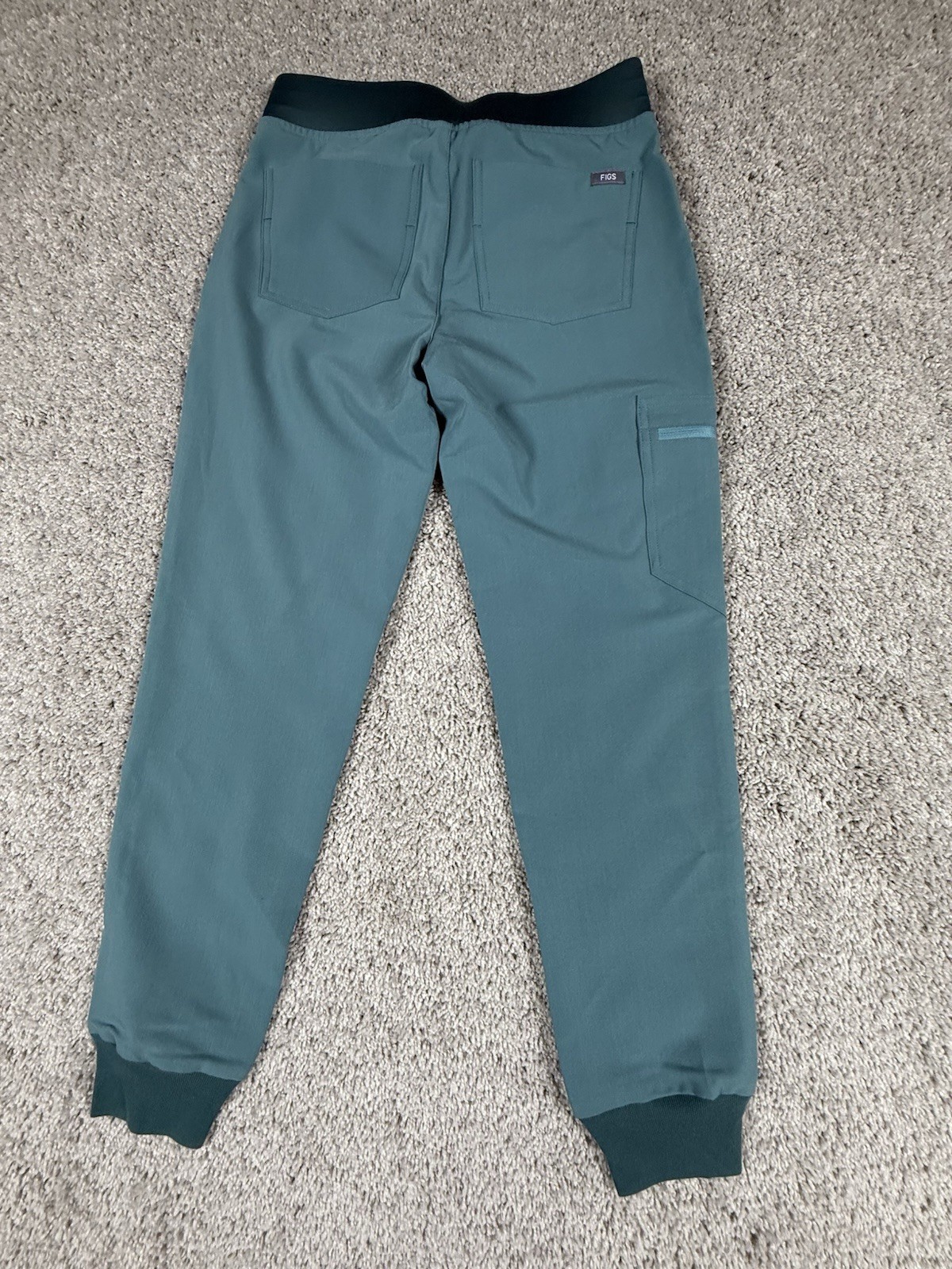 NWT Figs Women’s Zamora Petite Jogger Scrub Pants Size XXS #5033 Teal