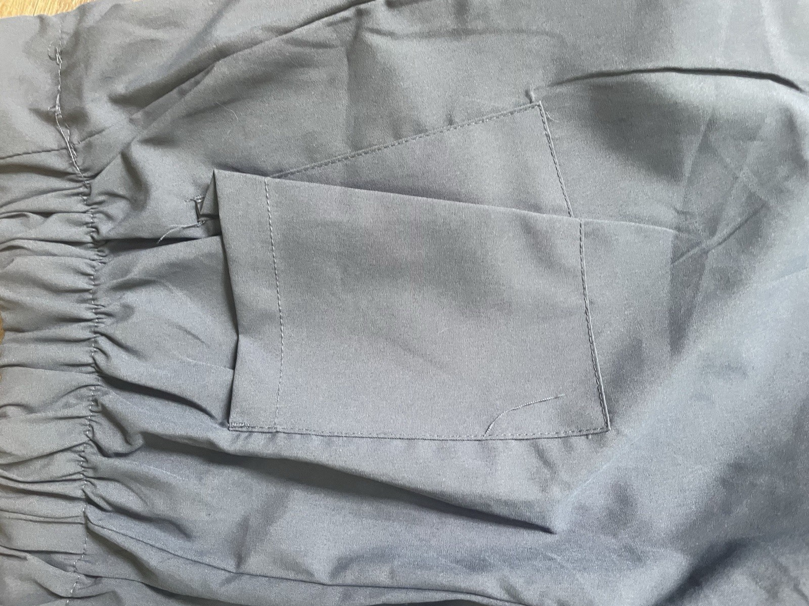BLUE Dark Gray (Pewter) XL Scrub pants, new with tags, many pockets
