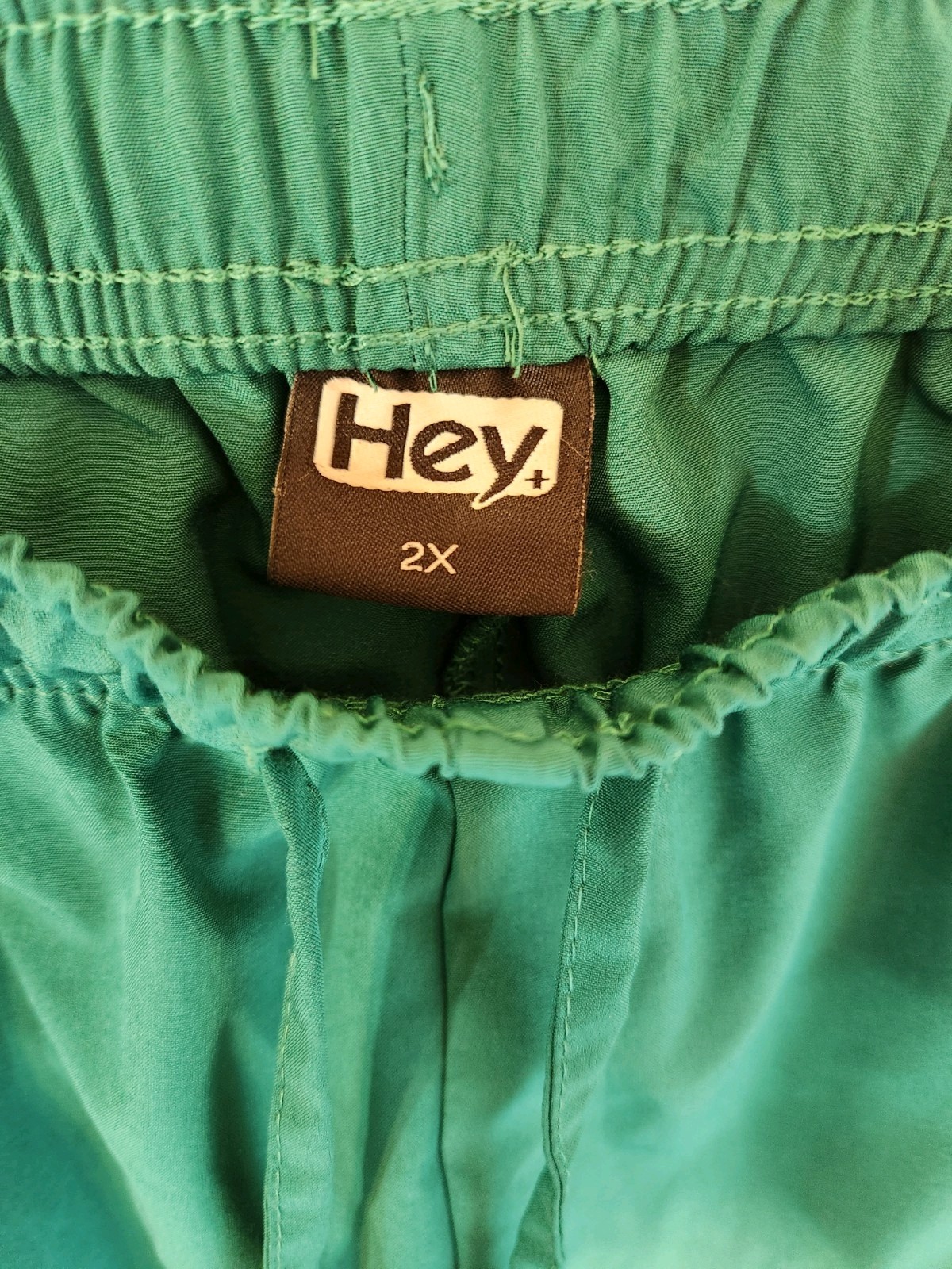 2XL “Hey”Beautiful Green Women’s Medical Scrub Bottoms W/ Elastic,Drawstring