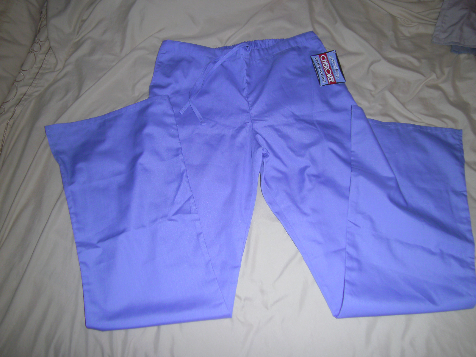 Cherokee Scrubs Blue Brand New Women’s Medical Pants Small style 4101 t