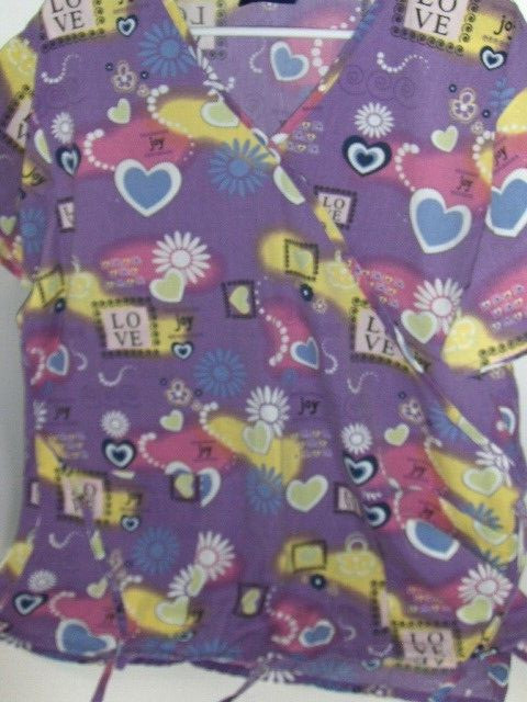 Absolute – love joy scrub top – X Large