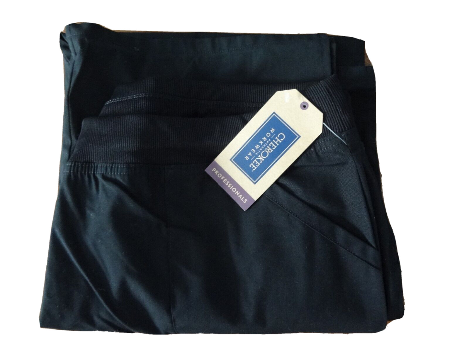 Woman Cherokee Workwear Professionals Size 2XL/2XG Black New With Tags