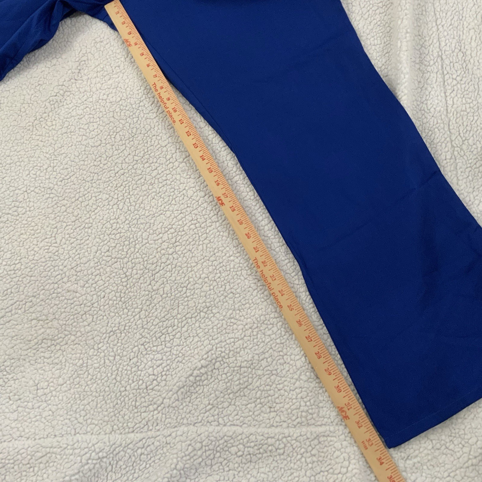 Cherokee Workwear Scrubs Women’s Cargo Pants Size XL Tall 4101 Royal Blue New