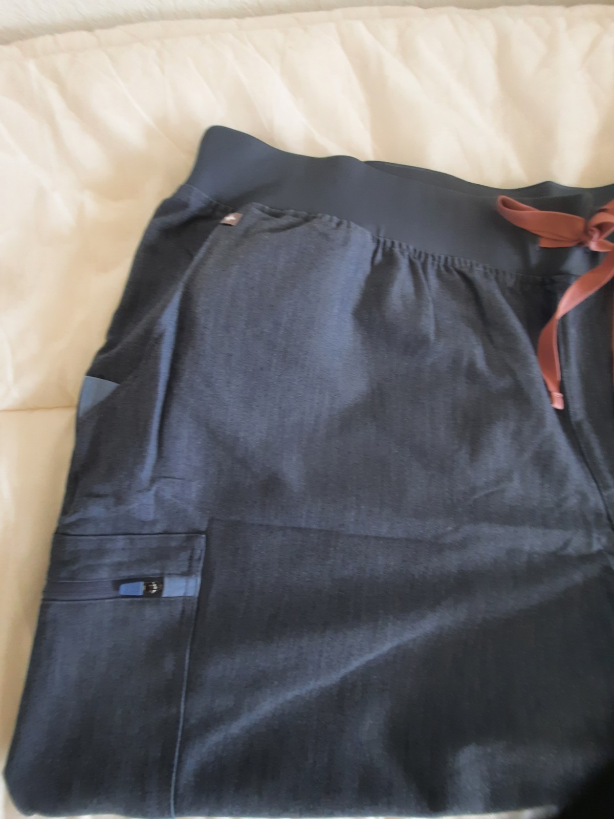 FIGS women’s Heather Denim Zamora Jogger 4XL Scrub Lot Of 5